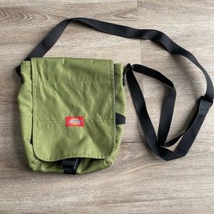 Green Dickies satchel bag